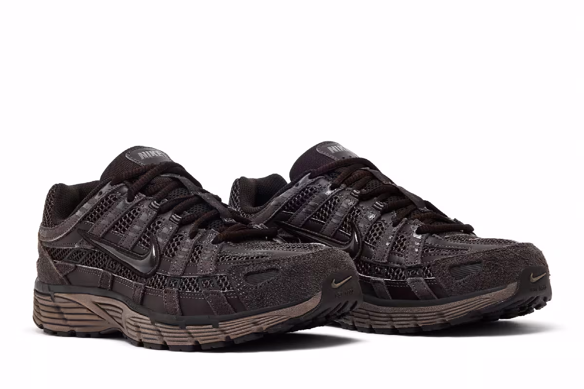 Nike P-6000 SE Velvet Brown Iron Stone, view 9