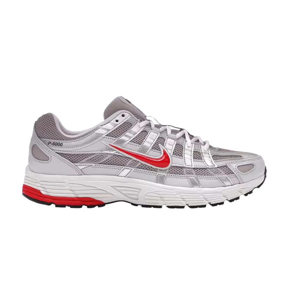 Nike P-6000 Grey Fire Red