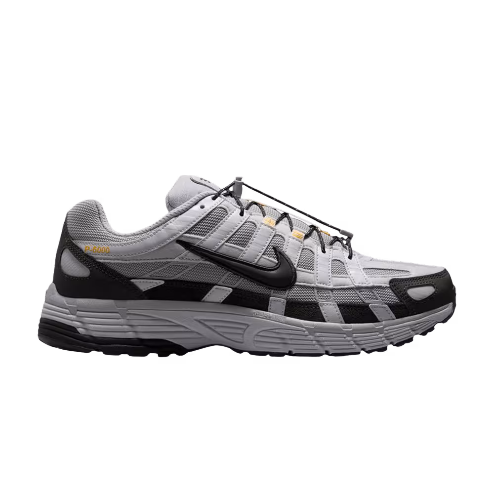 Nike P 6000 Grey Fog Photon Dust Laser Orange Newsprint