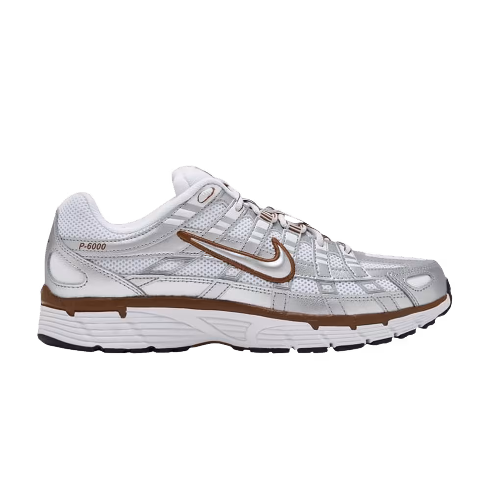 Nike Women's P-6000 White Light British Tan