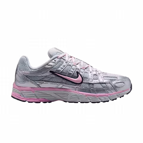Nike Wmns P-6000 'Pure Platinum Metallic Silver Black Pink'