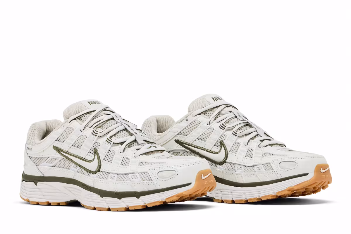 Nike Women's P-6000 Light Bone Sail Phantom, view 9