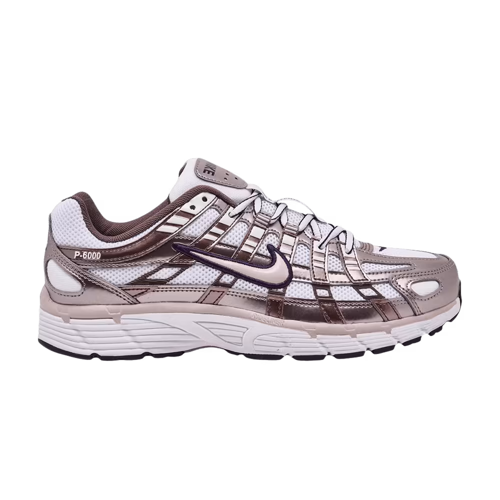 Nike Women's P-6000 White Purple Light Violet Ore