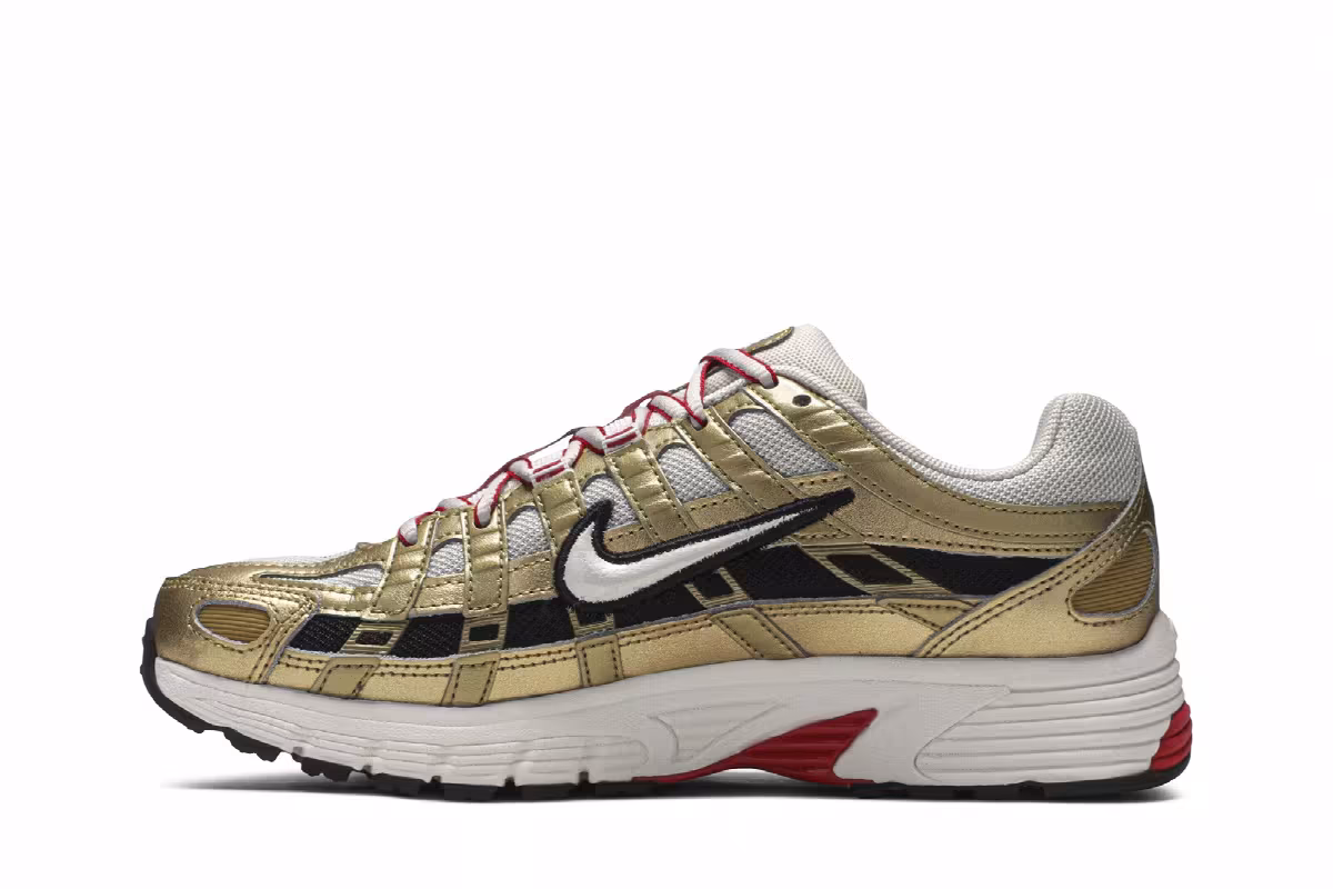 Nike Women's P-6000 Metallic Gold, view 4