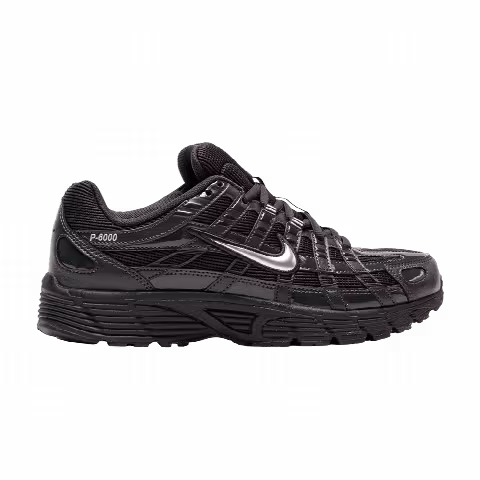 Nike Wmns P-6000 'Off Noir Metallic Silver'