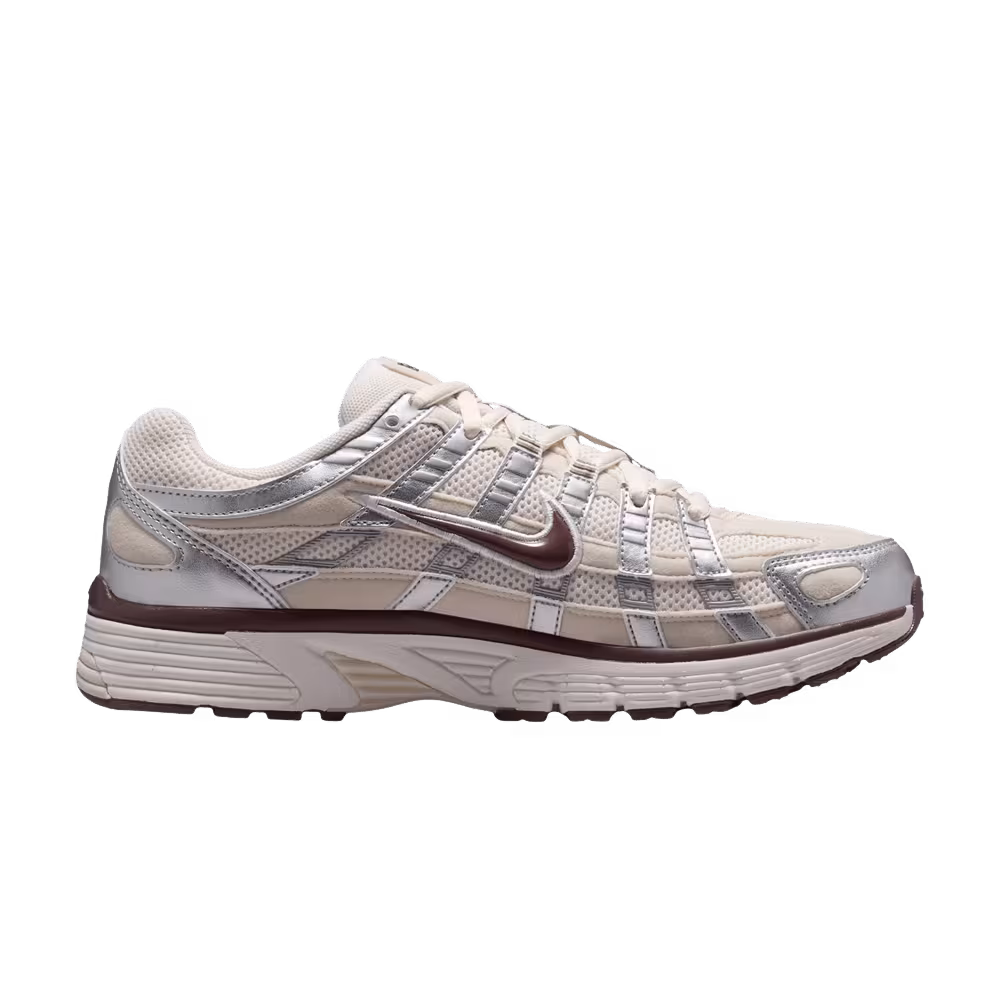 Nike Women's P-6000 Phantom Metallic Silver Light Orewood Brown