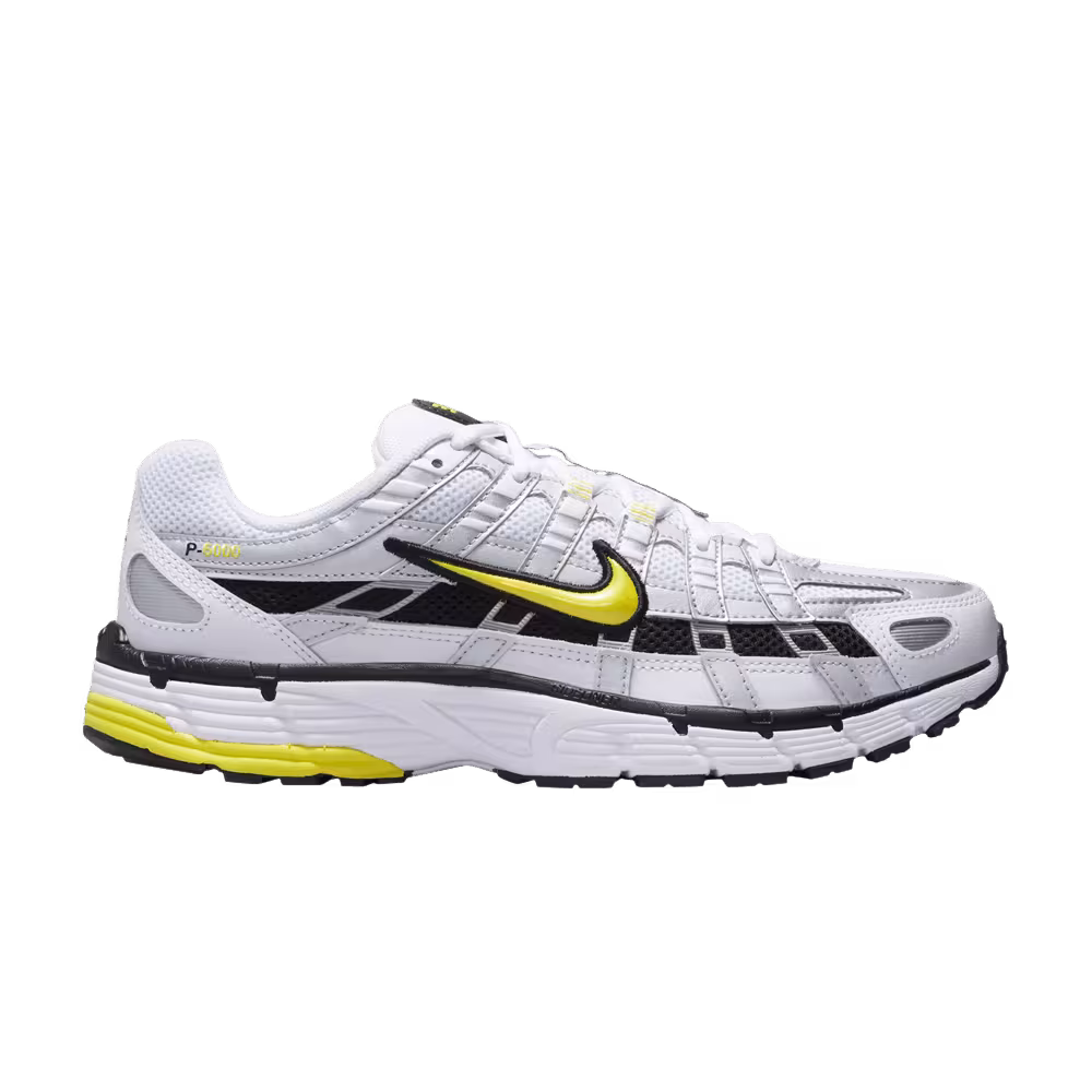 Nike Women's P-6000 White Opti Yellow