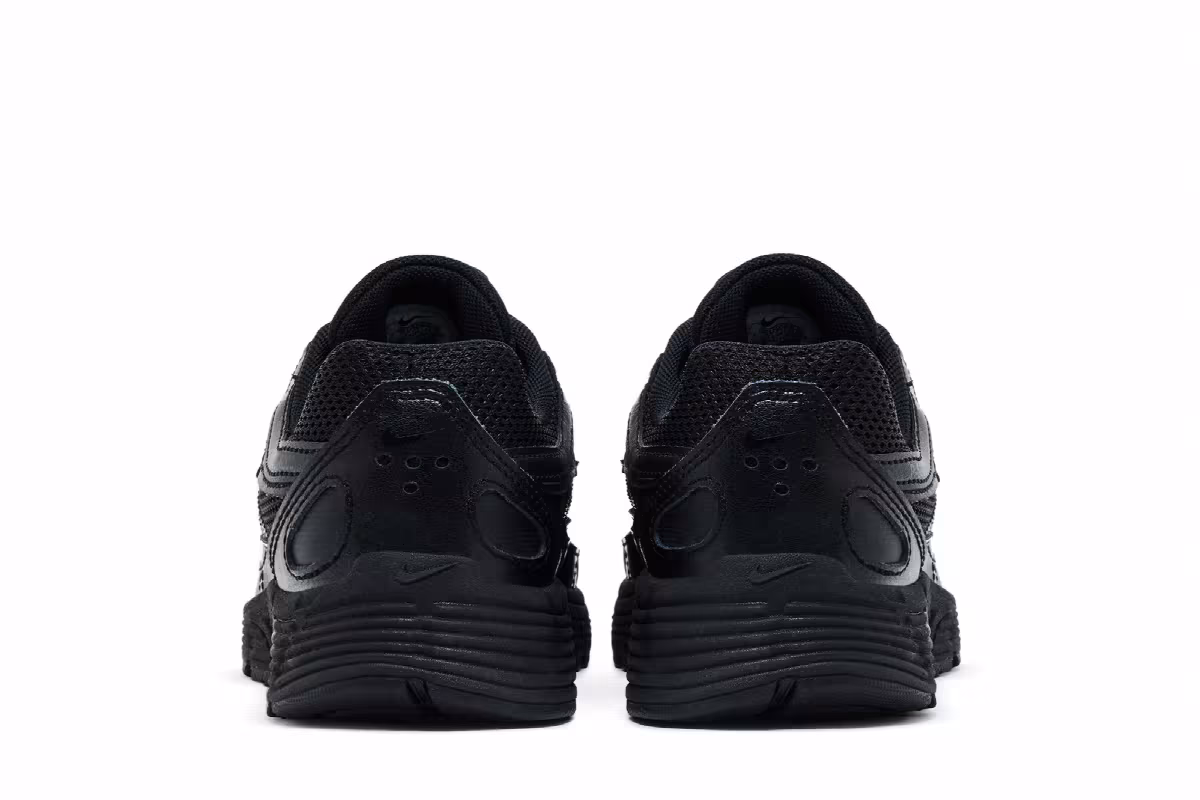 Nike P-6000 GS Triple Black, view 7