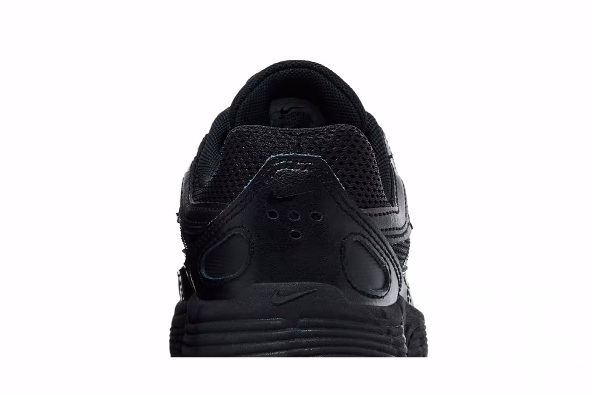 Nike P-6000 GS Triple Black, view 8