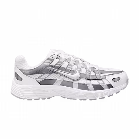 Nike P-6000 GS 'White Silver'