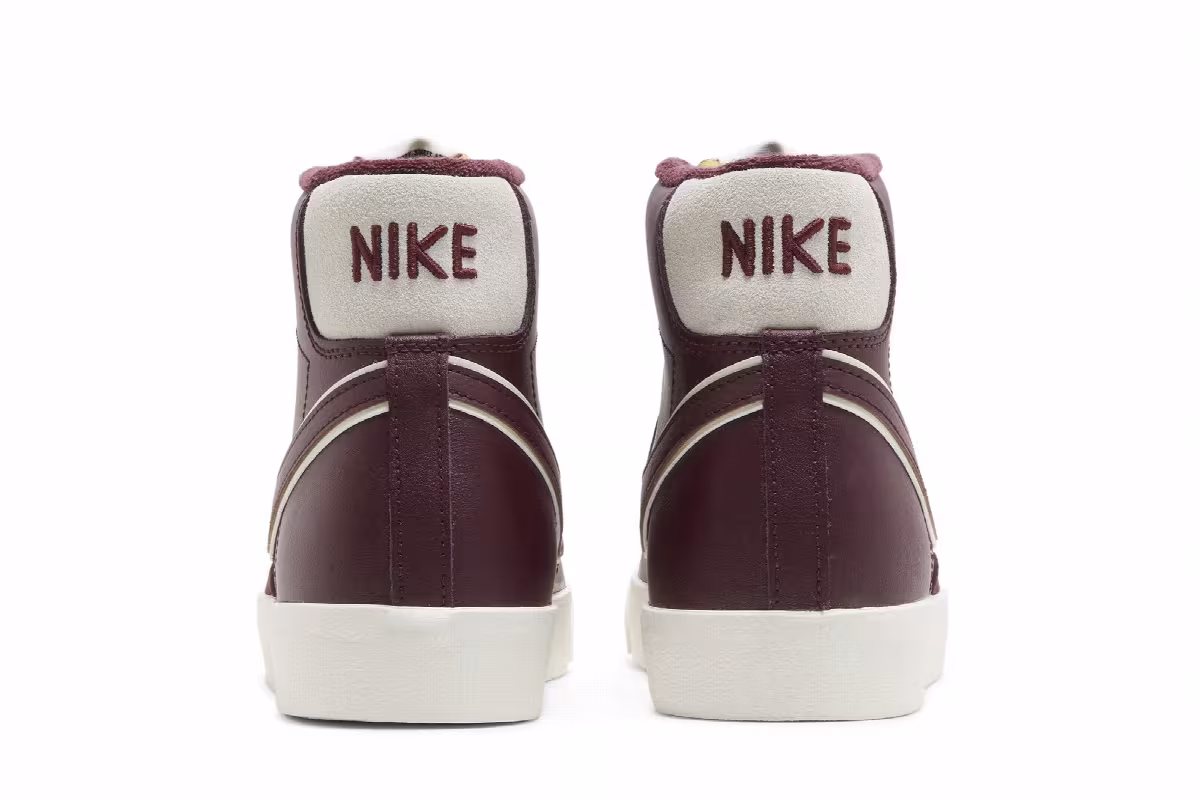 Nike Blazer Mid Night Maroon, view 7