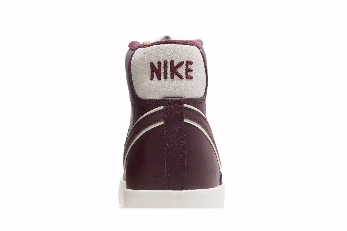 Nike Blazer Mid Night Maroon, view 8