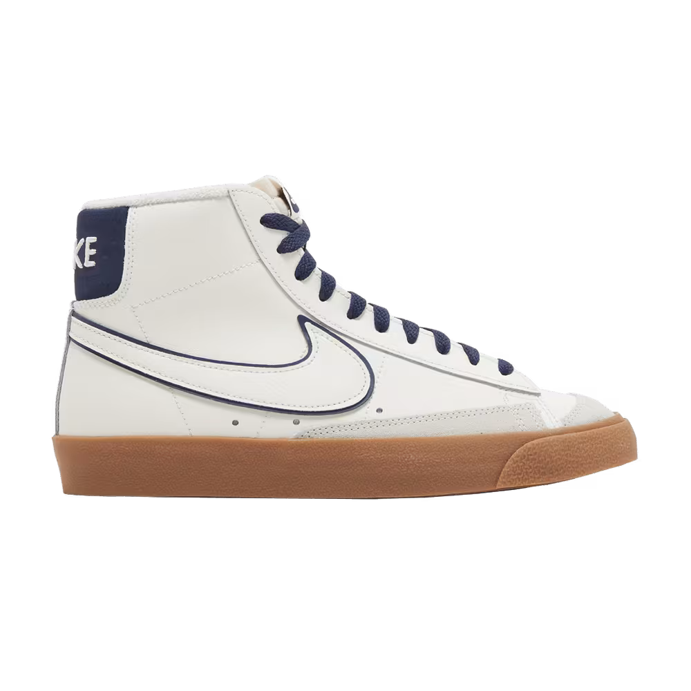 Nike Blazer Mid Sail Midnight Navy Gum