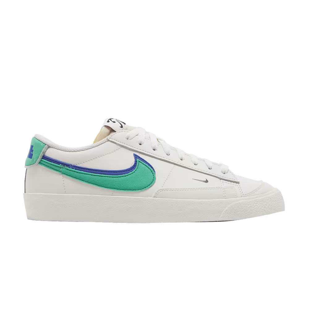 Nike Blazer Low Double Swoosh - Phantom Green Old Royal