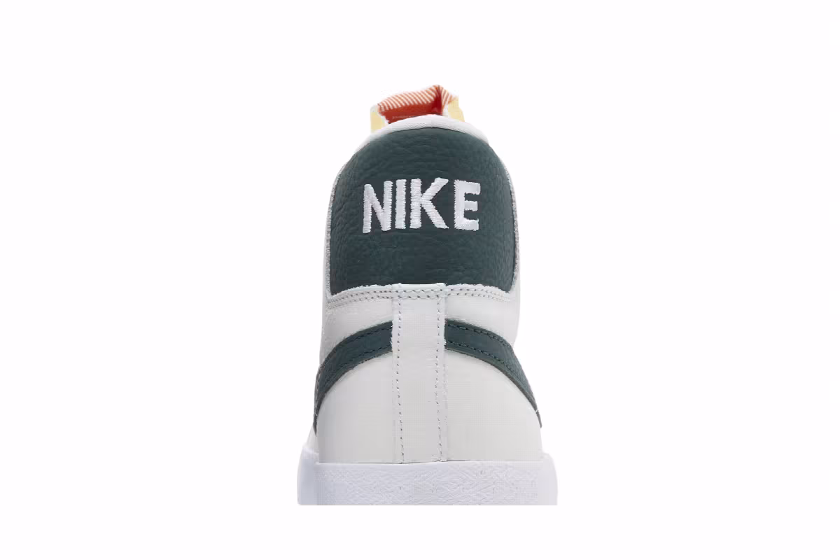 Nike Zoom Blazer Mid ISO SB White Pro Green, view 8