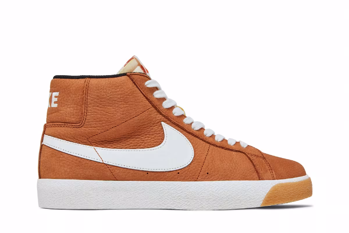 Nike Blazer SB Mid ISO Dark Russet, view 2