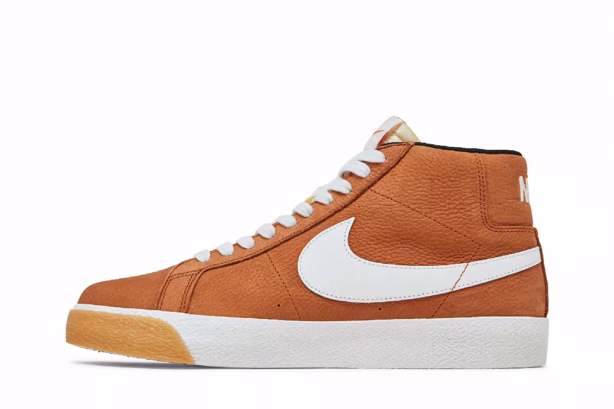 Nike Blazer SB Mid ISO Dark Russet, view 4