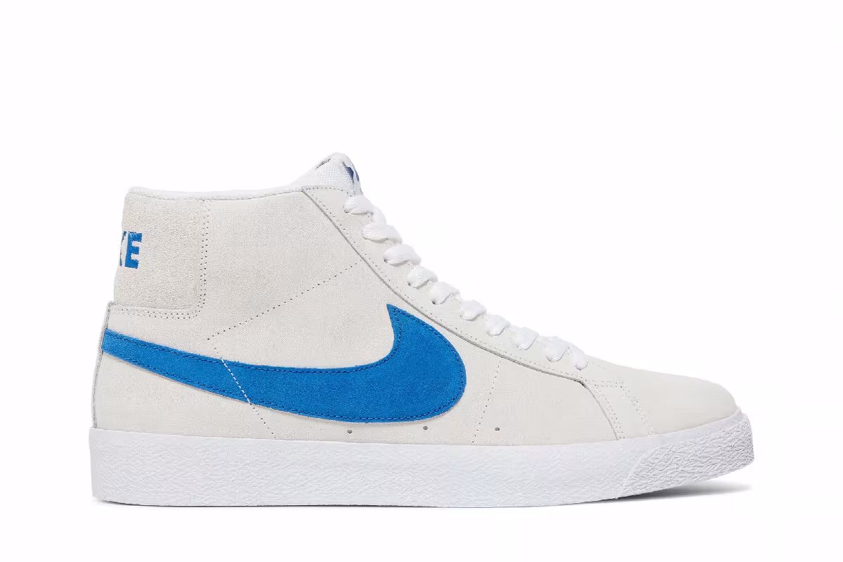 Nike Blazer Mid SB Laser Blue, view 2