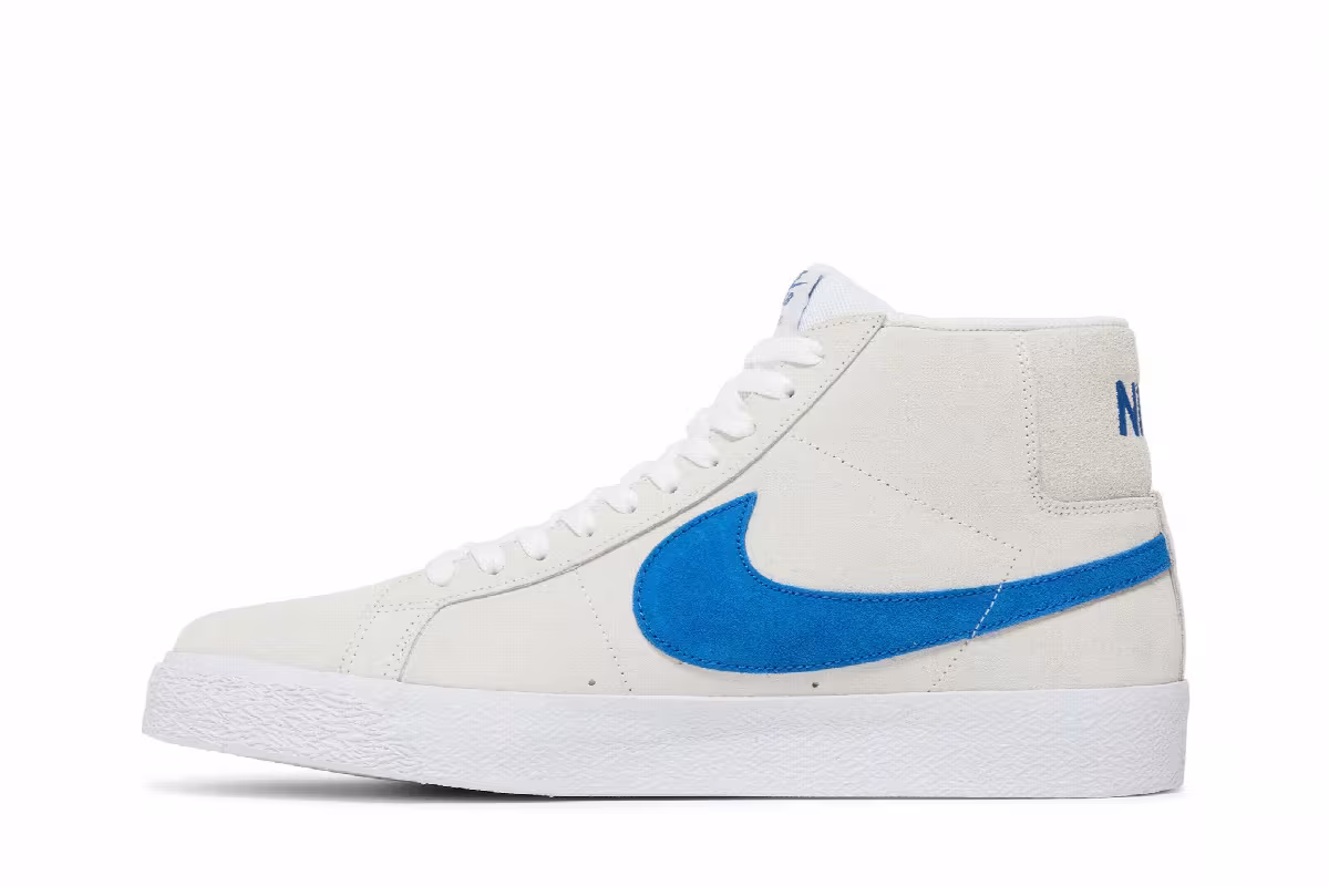 Nike Blazer Mid SB Laser Blue, view 4