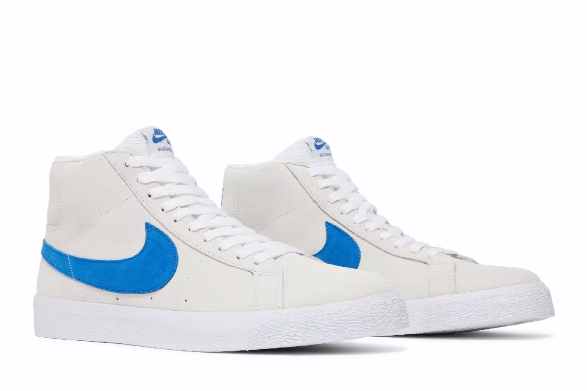 Nike Blazer Mid SB Laser Blue, view 9