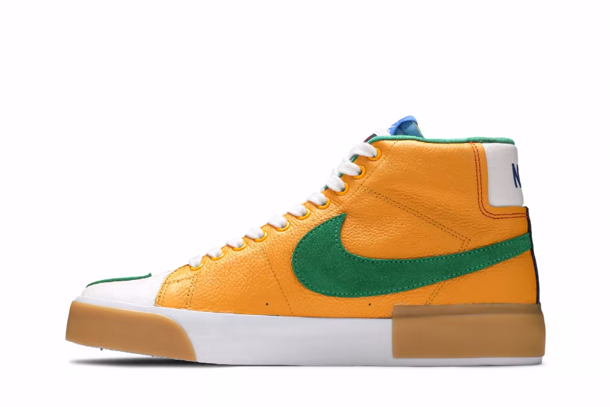 Nike Zoom Blazer Mid Edge SB Multi-Color, view 4