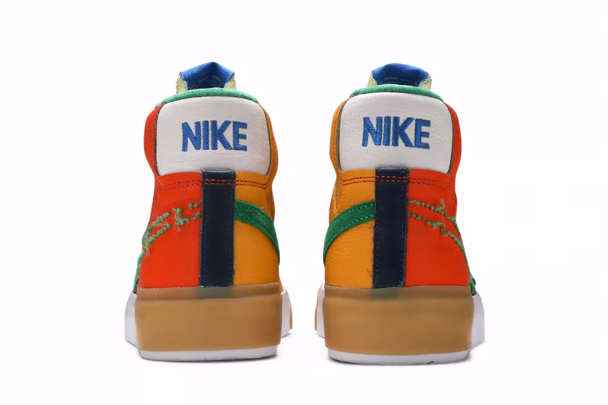Nike Zoom Blazer Mid Edge SB Multi-Color, view 7