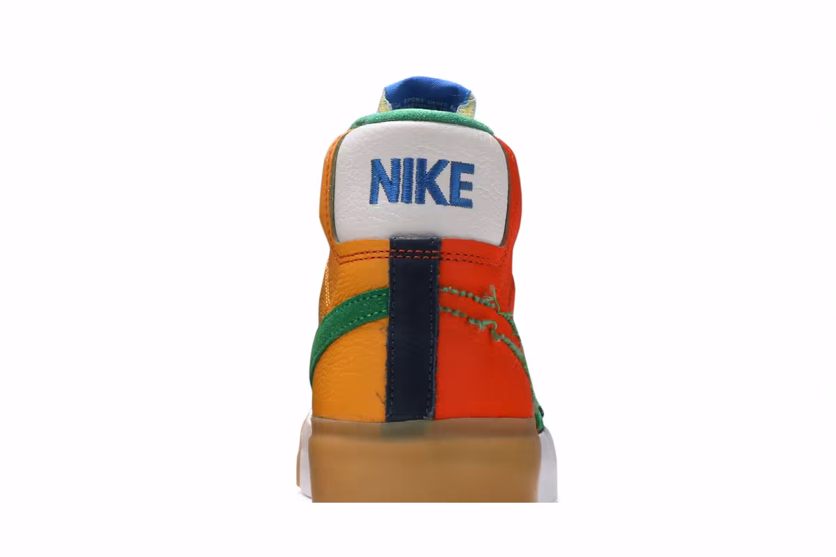 Nike Zoom Blazer Mid Edge SB Multi-Color, view 8