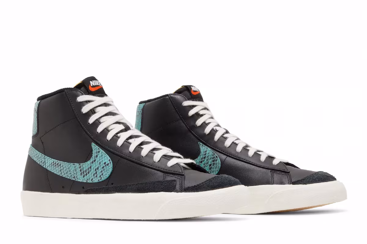 Nike Blazer Mid VNTG Snakeskin Swoosh, view 9