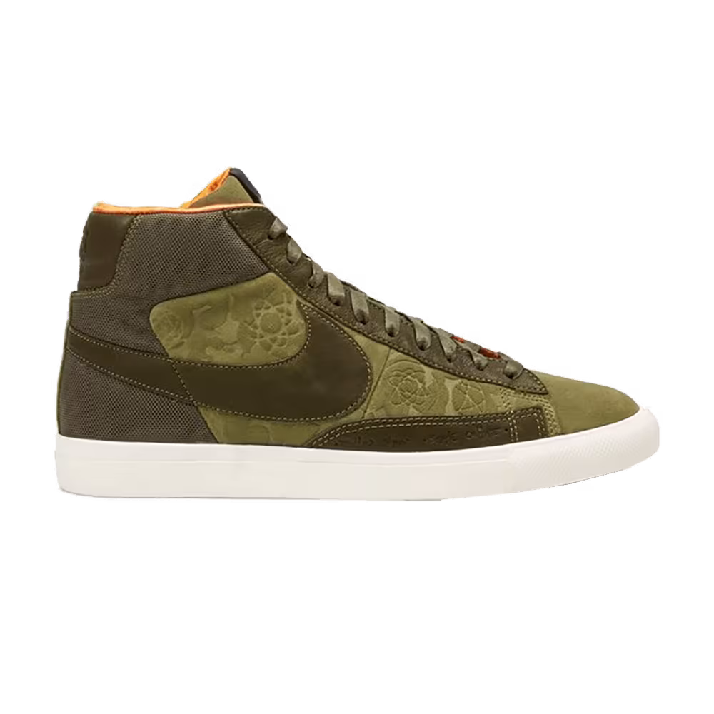 Mo' Wax x Nike Blazer Hi SP Olive