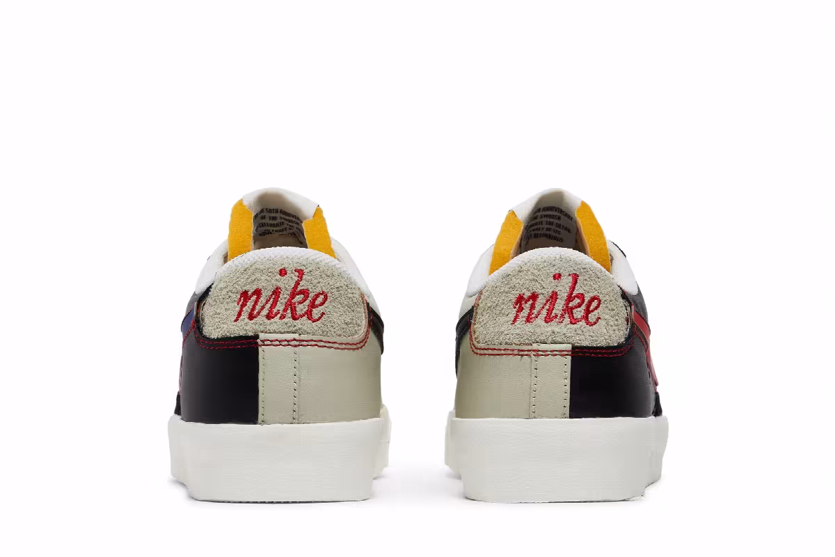 Nike Blazer Low Removable Swoosh - Black, view 7