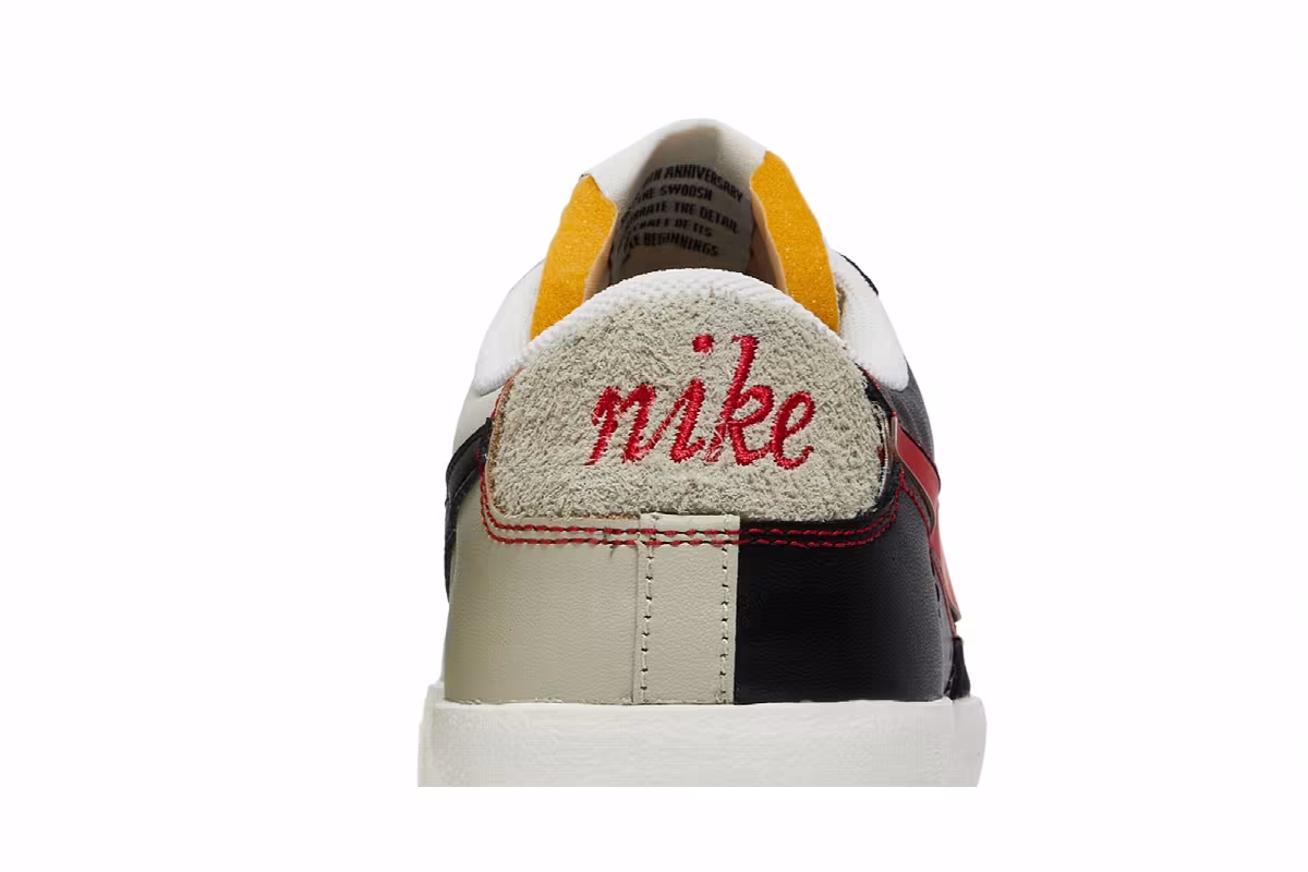 Nike Blazer Low Removable Swoosh - Black, view 8