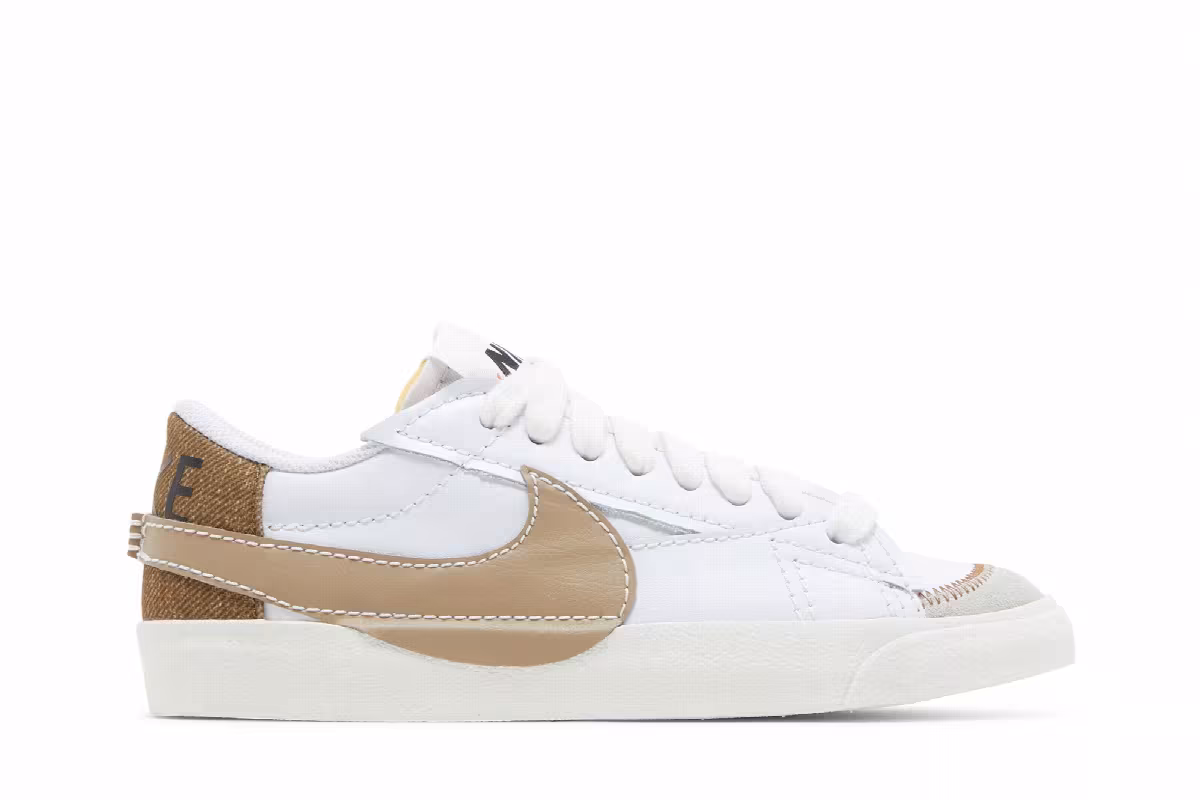 Nike Blazer Low White Khaki, view 2
