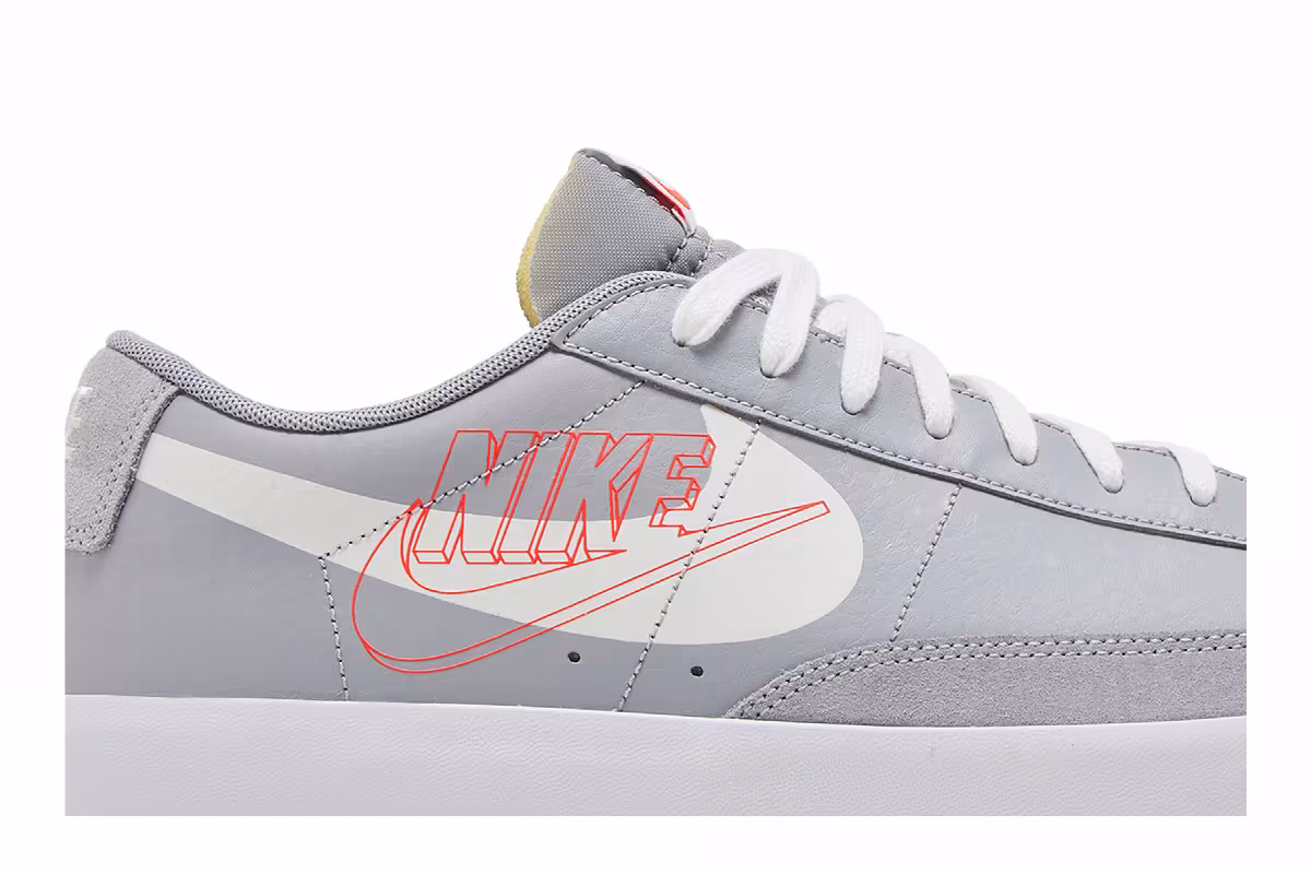 Nike Blazer Low Wolf Grey, view 3