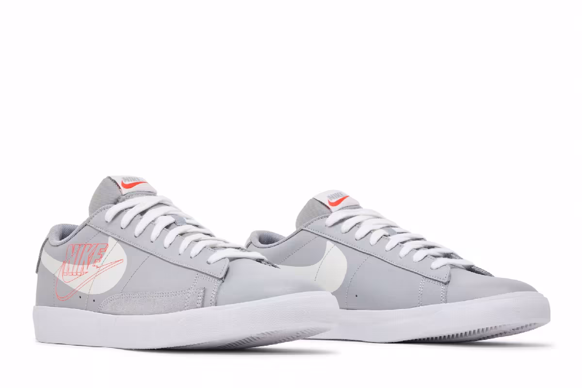 Nike Blazer Low Wolf Grey, view 9