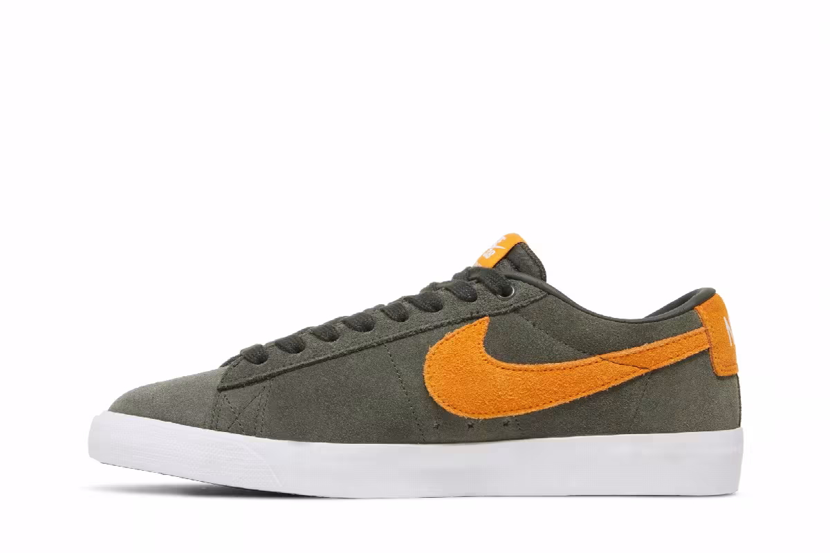 Nike Zoom Blazer Low GT SB Sequoia Kumquat, view 4