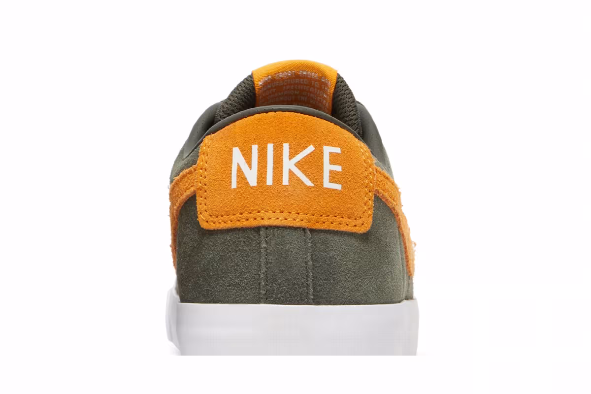 Nike Zoom Blazer Low GT SB Sequoia Kumquat, view 8