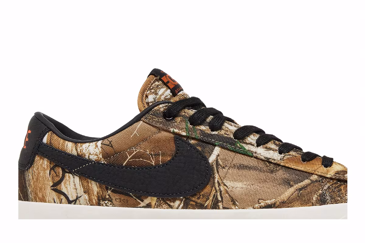 Nike Blazer Low Pro GT Premium SB Brown Realtree, view 3
