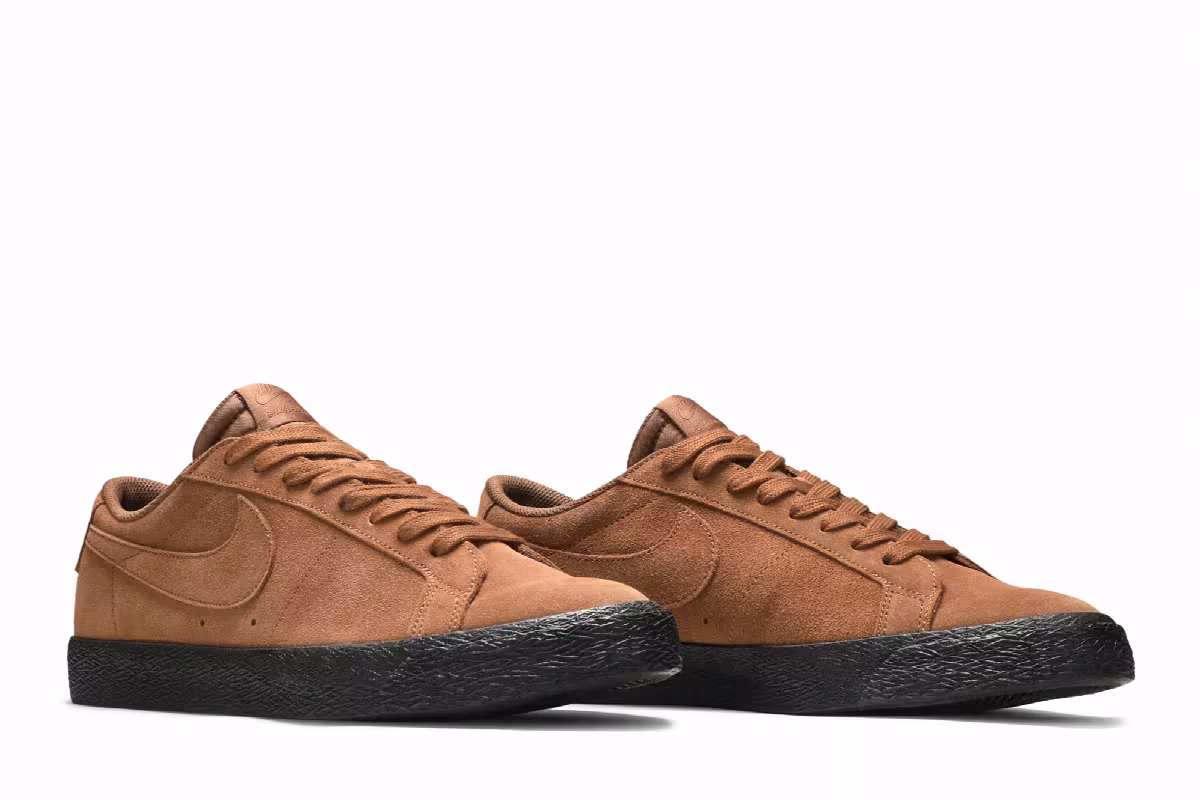 Nike Zoom Blazer Low SB Light British Tan, view 9