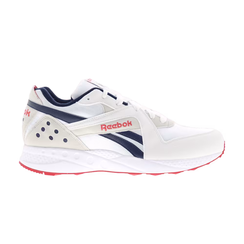 Reebok Pyro White Skull Grey Navy Red
