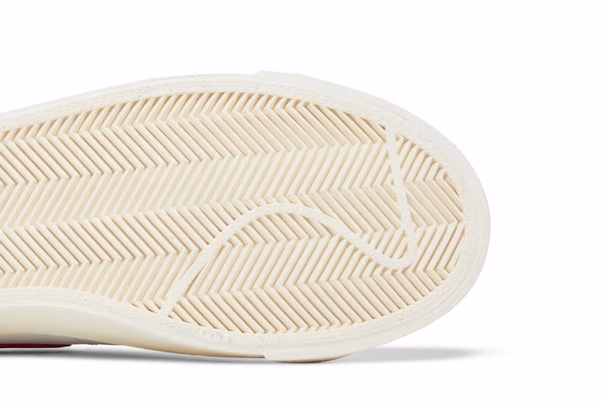 Nike Blazer Low White Team Orange, view 6