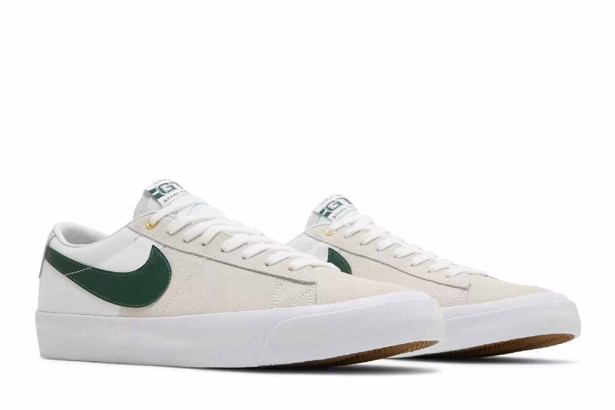 Nike Zoom Blazer Low Pro GT SB White Fir, view 9