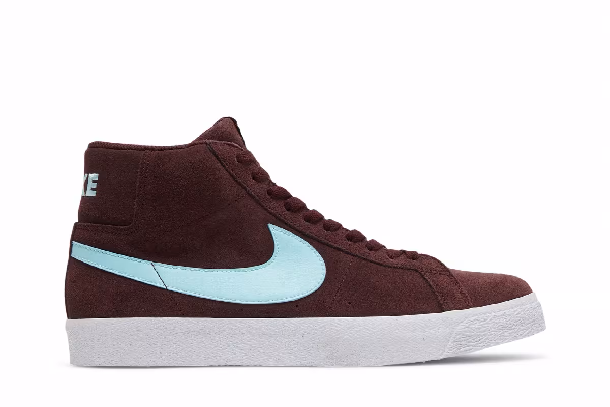 Nike Zoom Blazer Mid SB Mystic Dates Glacier Ice, view 2