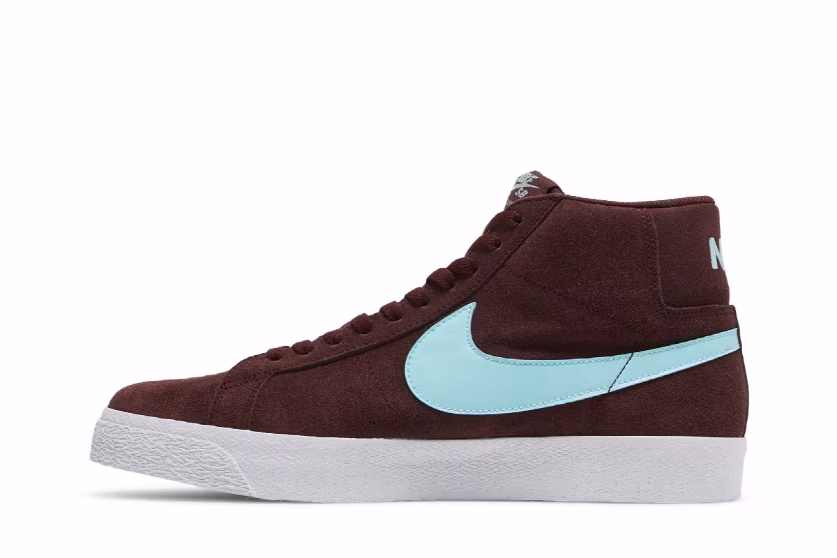Nike Zoom Blazer Mid SB Mystic Dates Glacier Ice, view 4