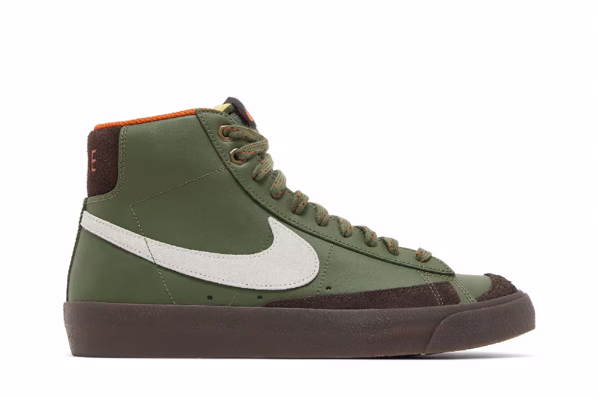 Nike Blazer Mid Army Olive, view 2