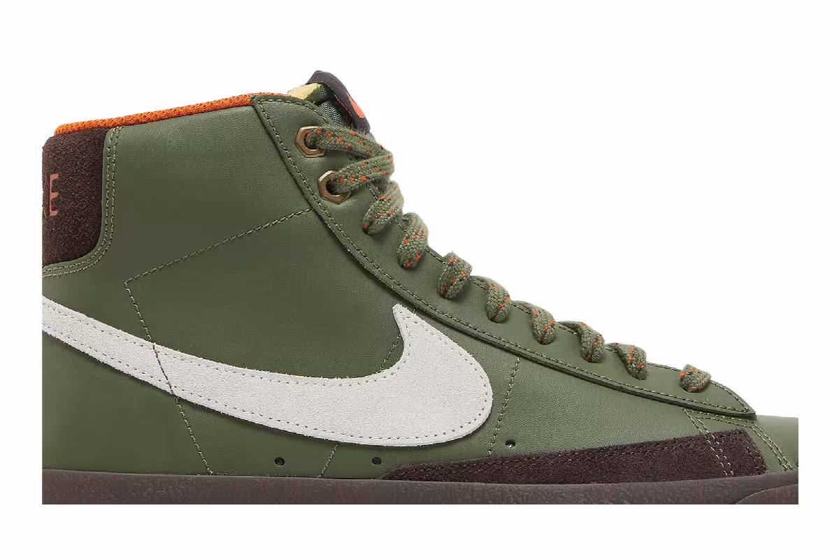 Nike Blazer Mid Army Olive, view 3