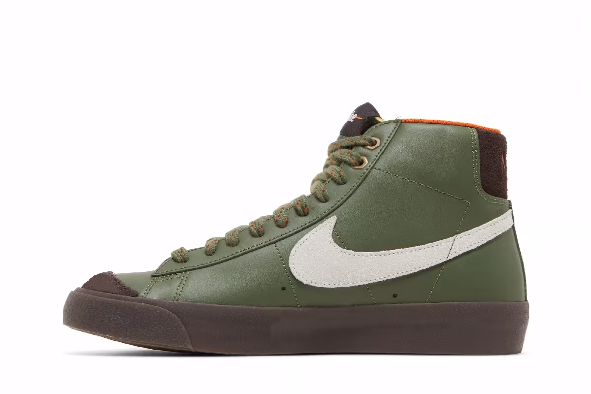 Nike Blazer Mid Army Olive, view 4