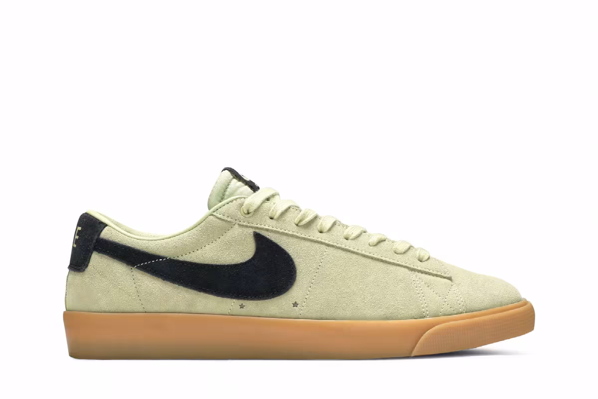 Nike Blazer Low Olive Aura, view 2