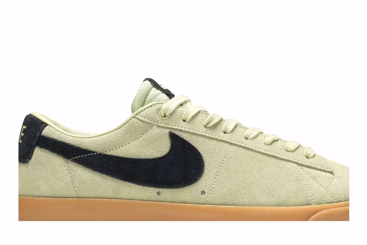 Nike Blazer Low Olive Aura, view 3