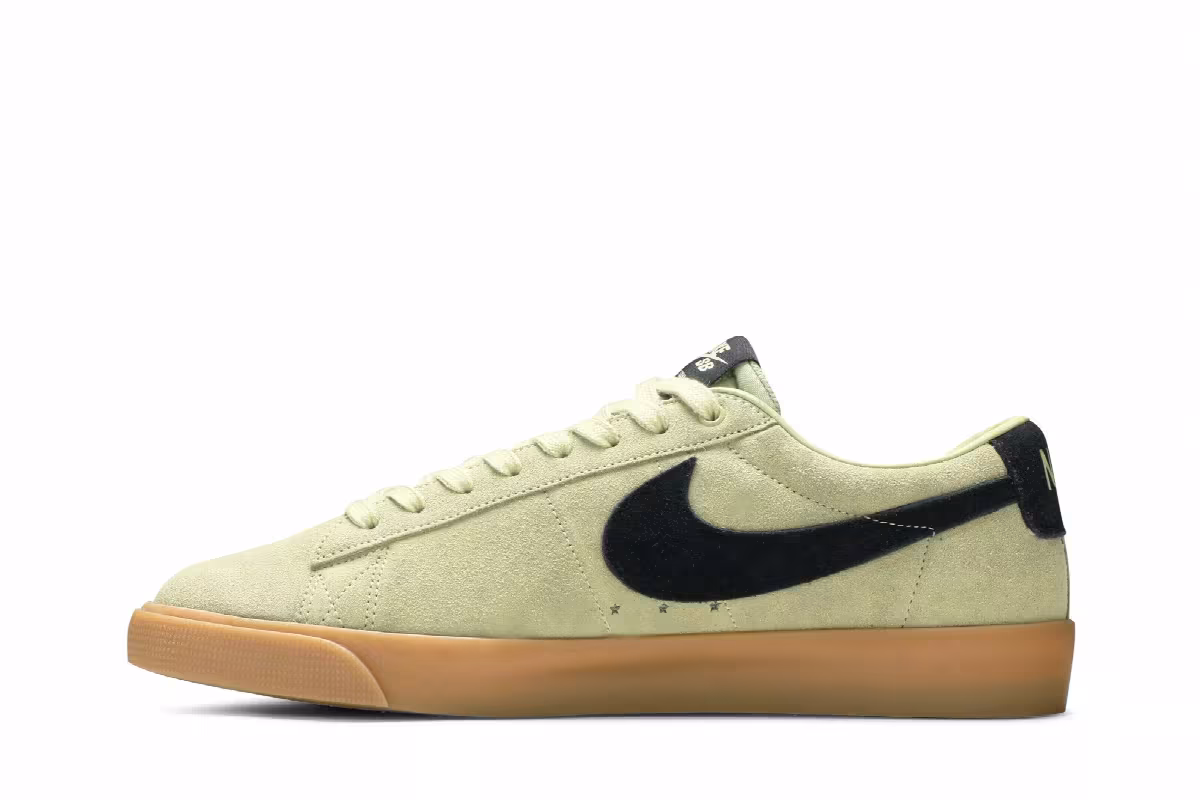 Nike Blazer Low Olive Aura, view 4