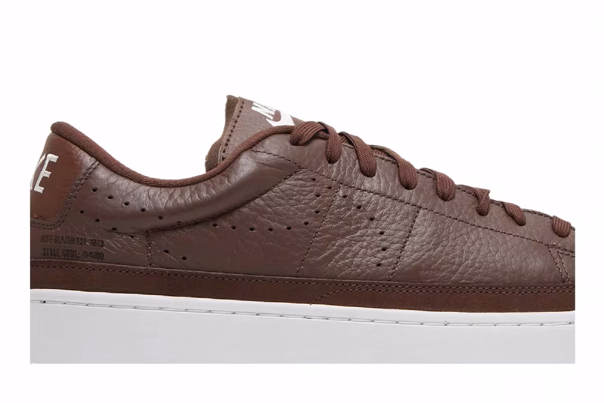 Nike Blazer Low X Light Chocolate, view 3